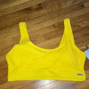 ZYIA Dandelion Ribbed Bikini Top